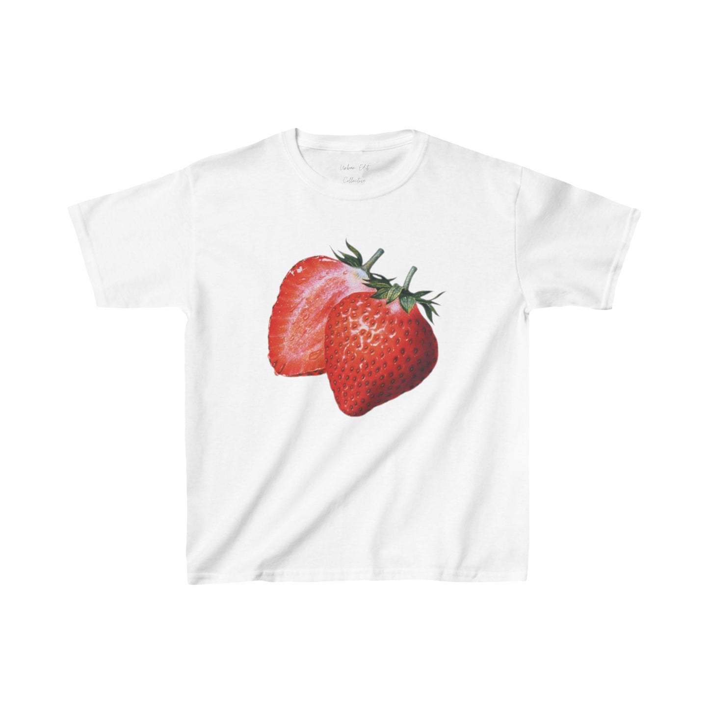 strawberries baby tee