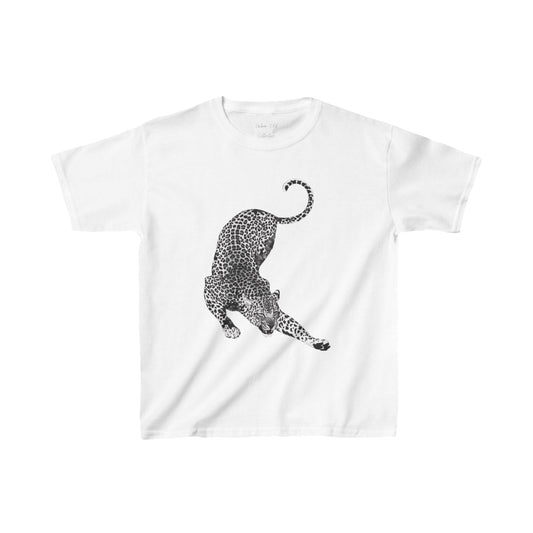 black leopard baby tee